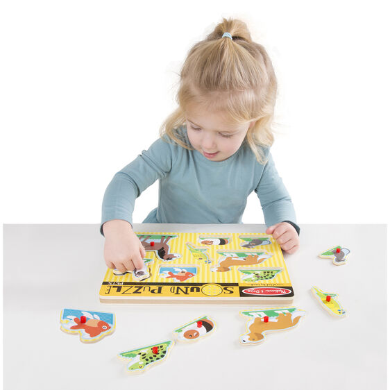 RC Pets sound puzzle, Melissa &amp; Doug