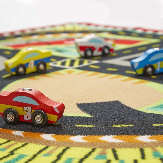 Around the Race Road Rugs, Melissa &amp; Doug