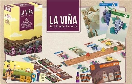 La Viña, juego de mesa Devir