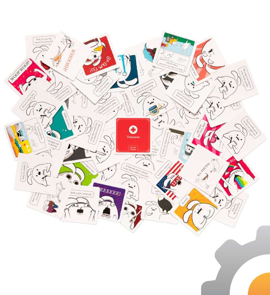 Terapeuta de Pacotilla, juego de mesa EK