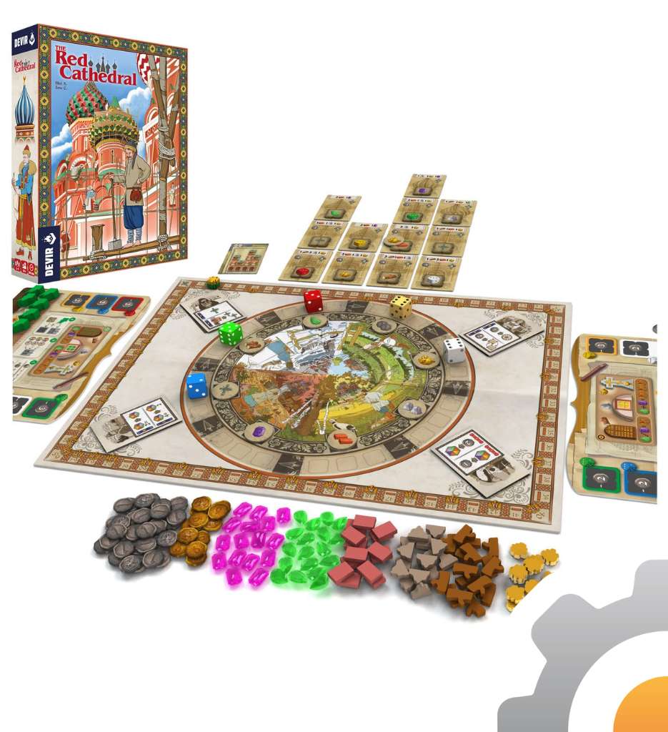 The Red Cathedral, juego de mesa Devir