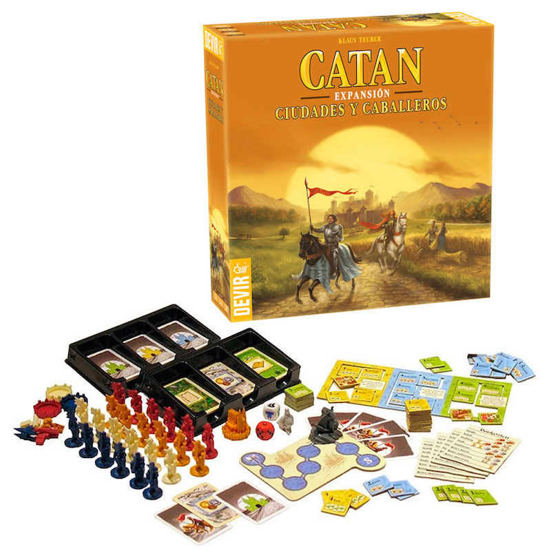 Catan: Expansión Ciudades y Caballeros, Devir