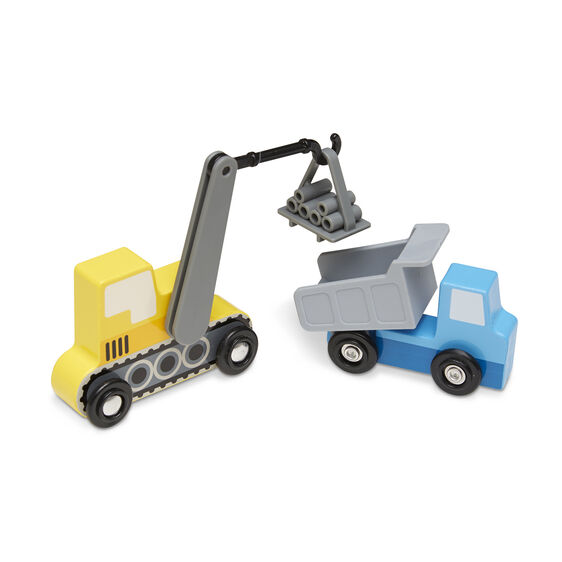 Construction vehicles, Melissa &amp; Doug