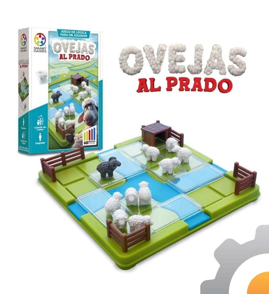Ovejas al prado, juego de lógica Smart Games