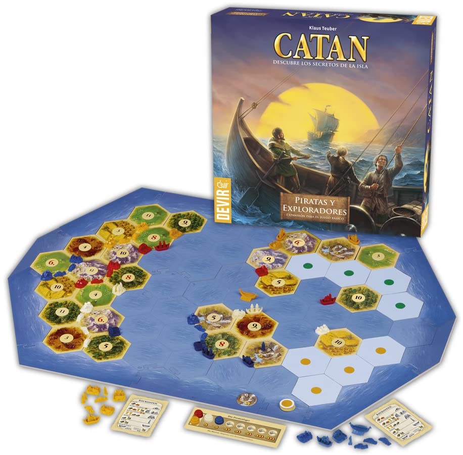 Catan: Expansión Piratas y Exploradores Devir