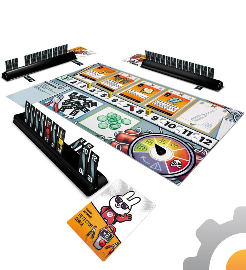 Caza Bombas, juego de mesa Devir