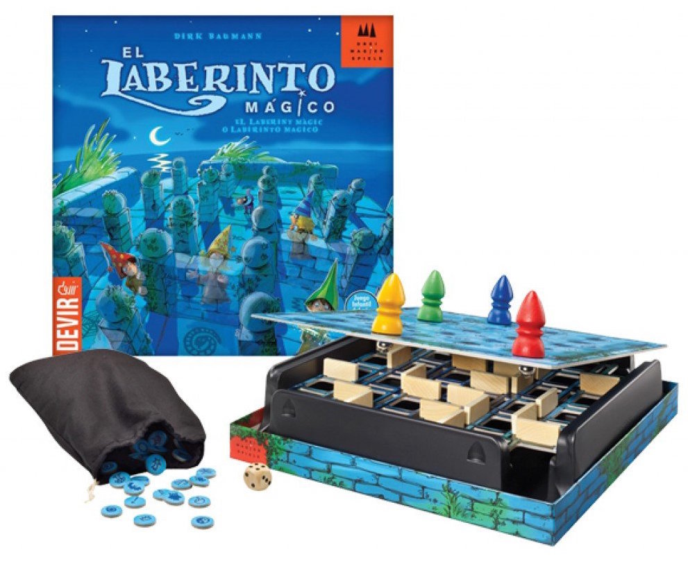 El Laberinto Mágico, juego de tablero Devir