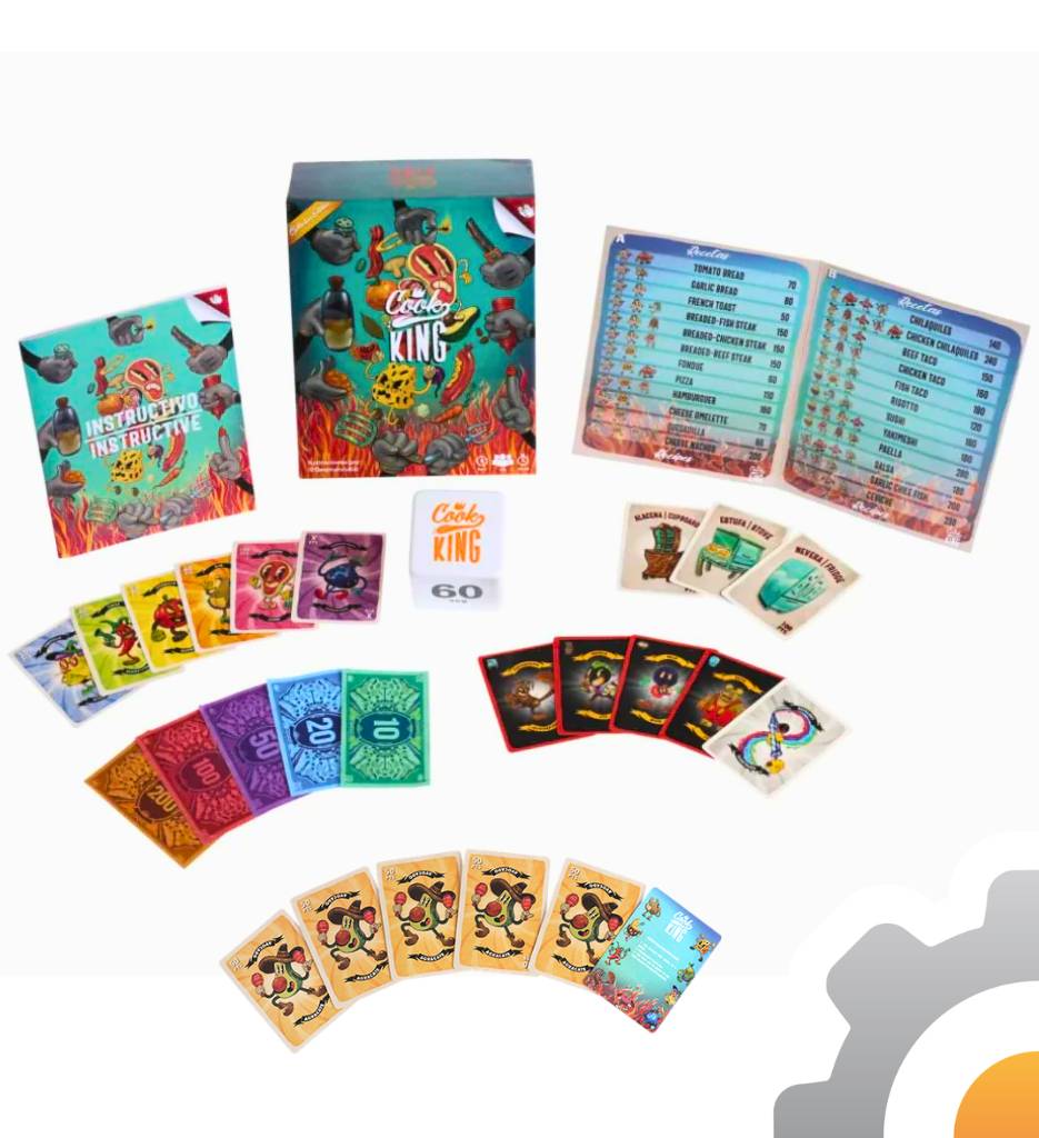 Cook King + Exp. Aguacate, juego de mesa Bravou Games