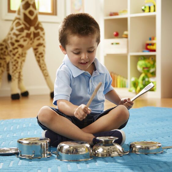 Pots &amp; pans set - batería de cocina, Melissa &amp; Doug