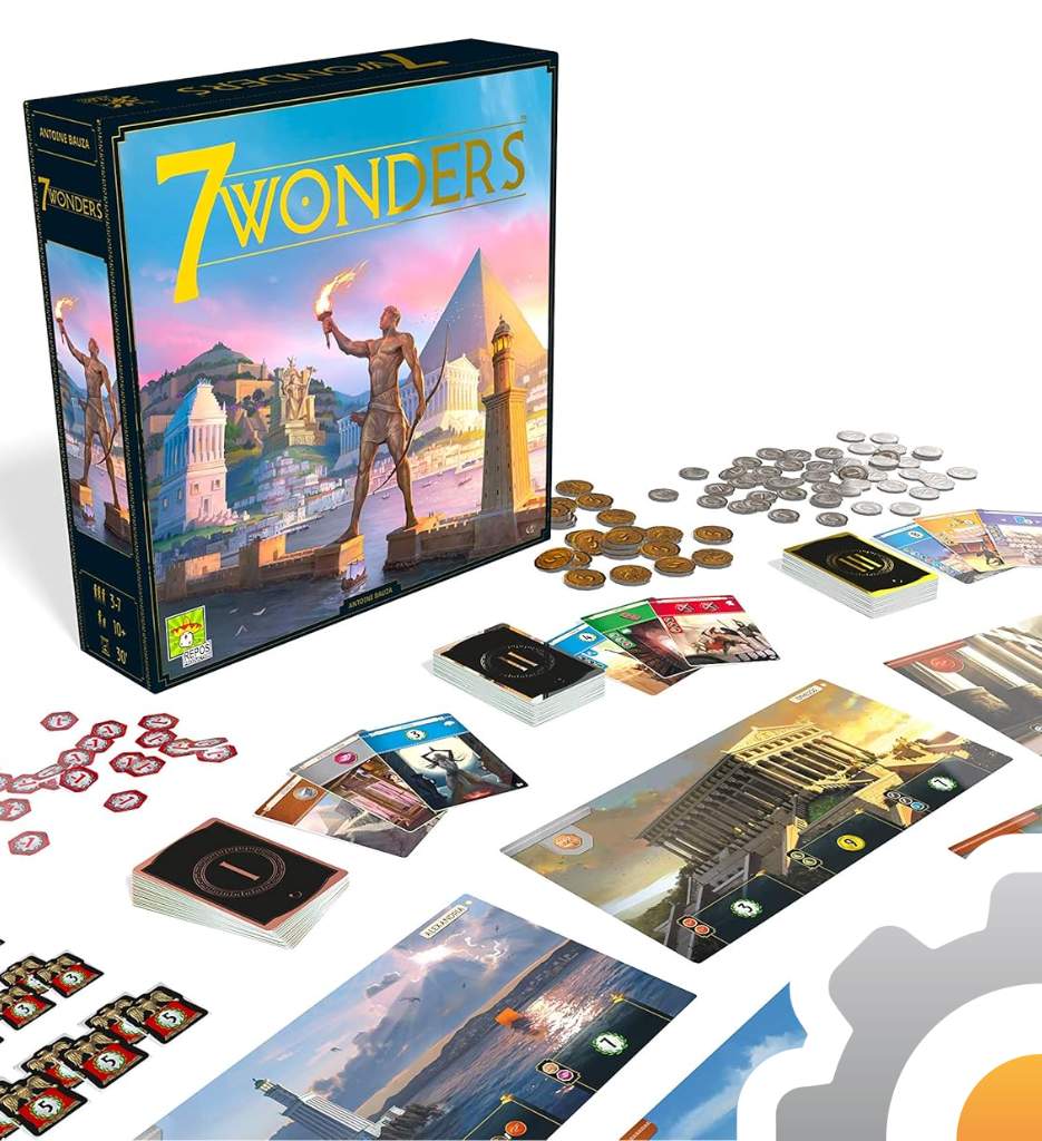 7 Wonders, juego de mesa Asmodee