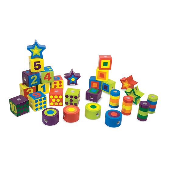Lacing Beads in a Box, Melissa &amp; Doug