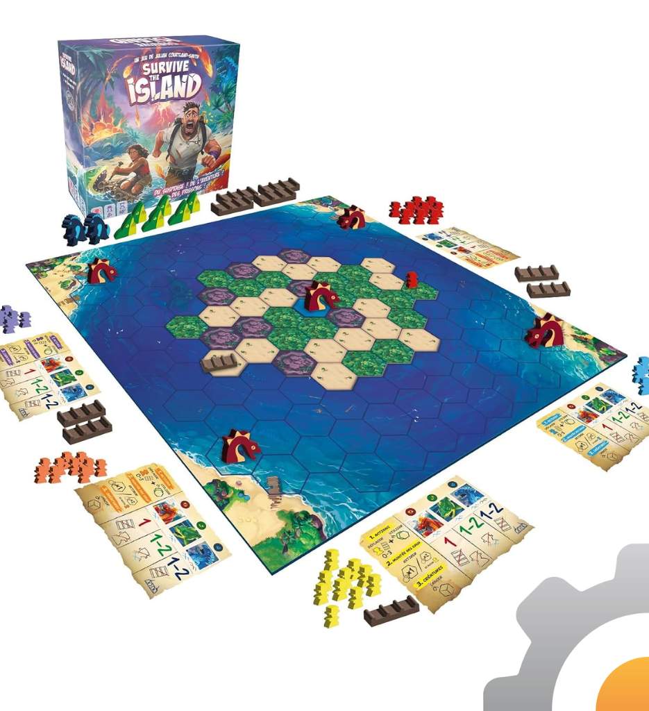 Survive The Island, juego de mesa Zygomatic