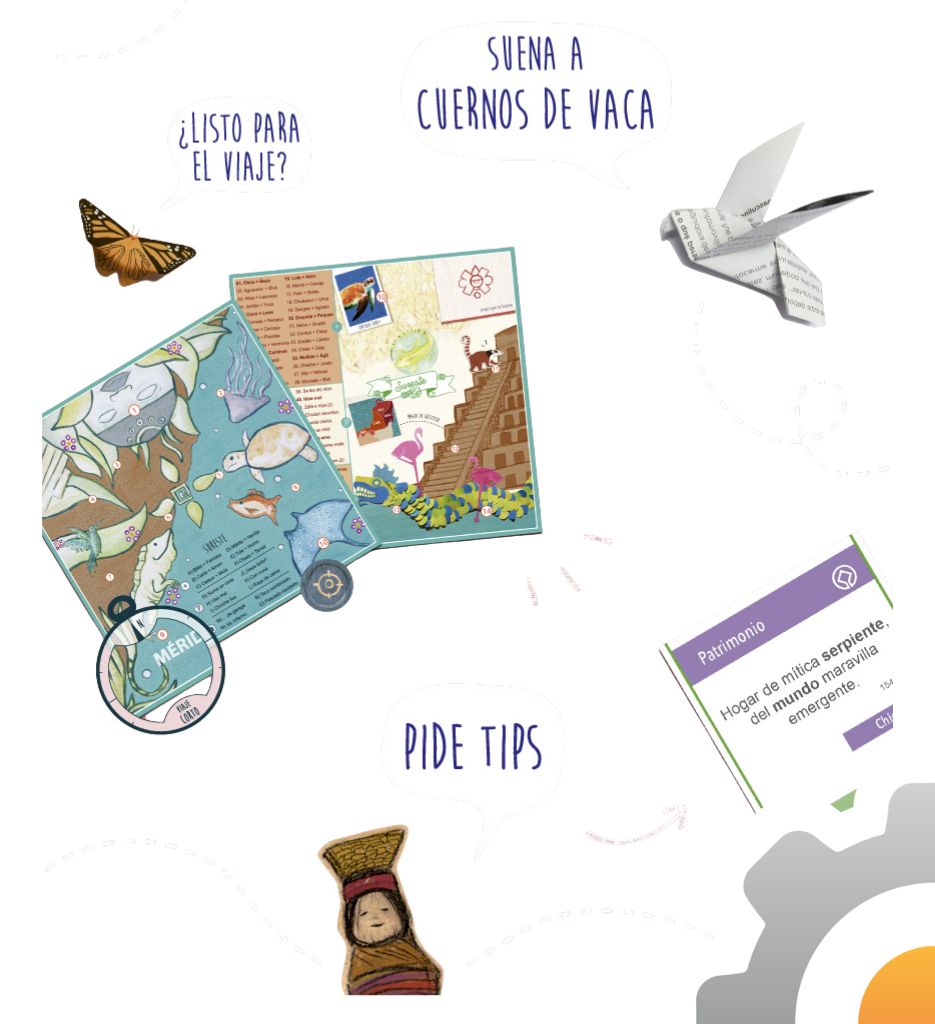 México en Mil Adivinanzas, juego de mesa Puercomonte