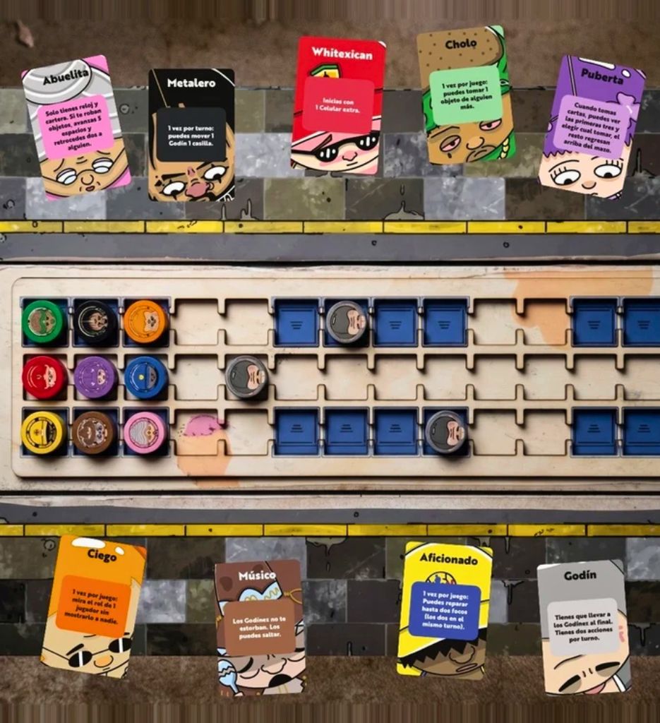 Metropoli, juego de mesa Ideotas