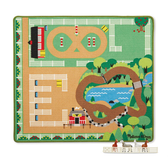 Horse Farm Rugs, Melissa &amp; Doug