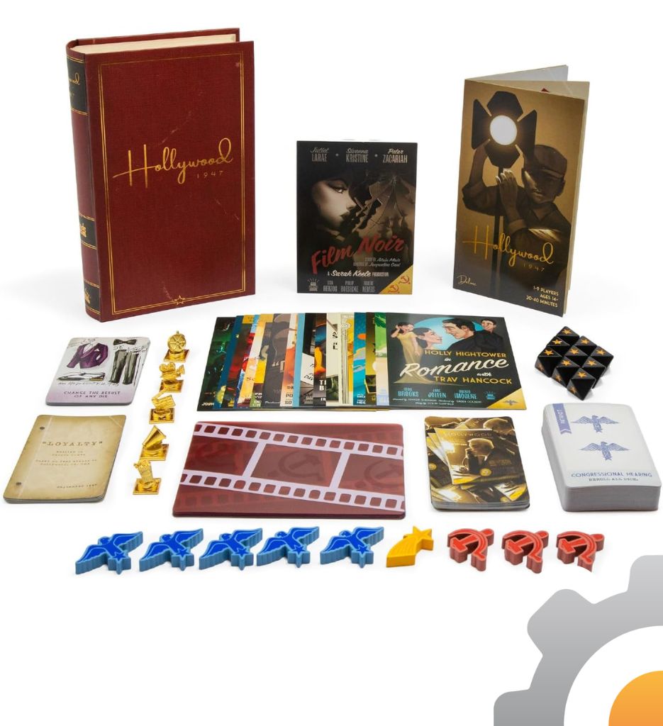 Hollywood 1947 (en español), juego de mesa Facade Games