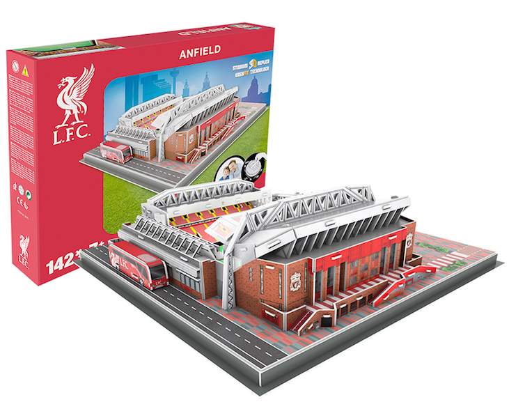 Anfield, Liverpool 165p. 3D Nanostad