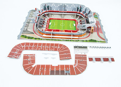 Old Trafford, Manchester United 186p. 3D Nanostad