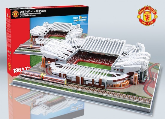 Old Trafford, Manchester United 186p. 3D Nanostad