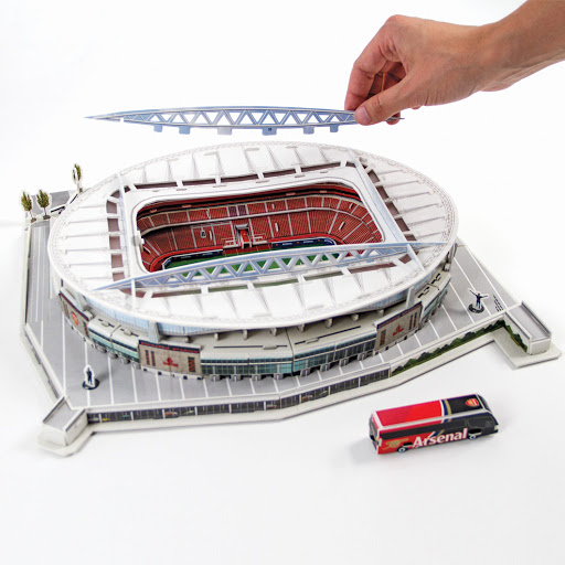 Emirates Stadium, Arsenal 108p. 3D Nanostad