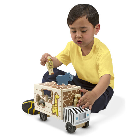 Animal rescue shape-sorting truck, Melissa &amp; Doug