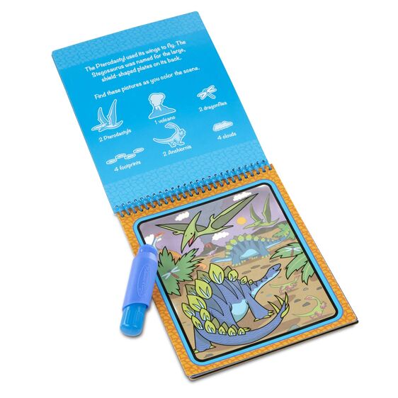 Water Reveal Pad Dinosaurs - On the Go, Melissa &amp; Doug