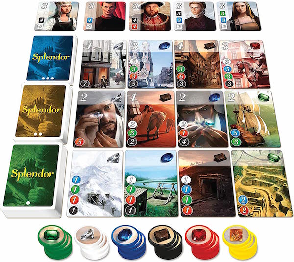 Splendor, juego de mesa Asmodee