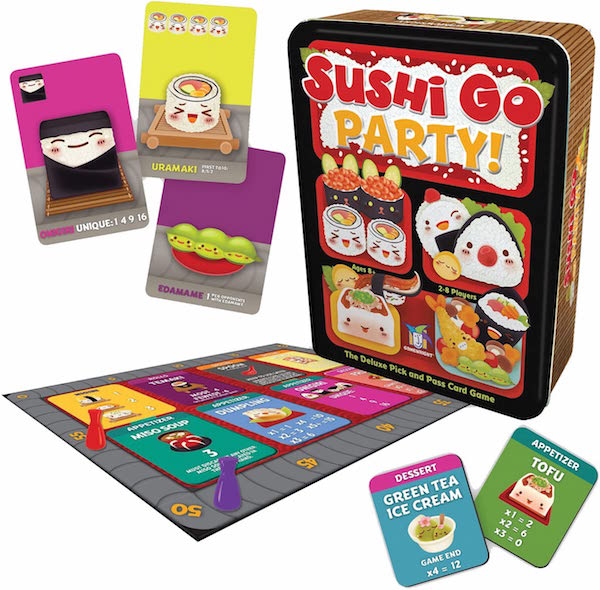 Sushi Go Party, juego Gamewright