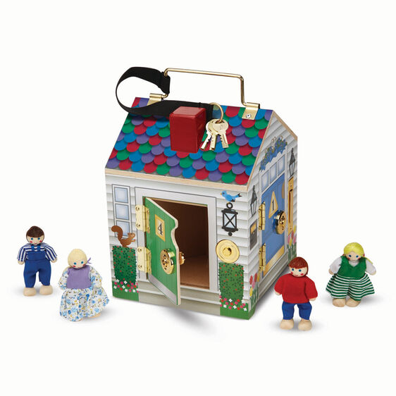 Wooden Doorbell House, Melissa &amp; Doug