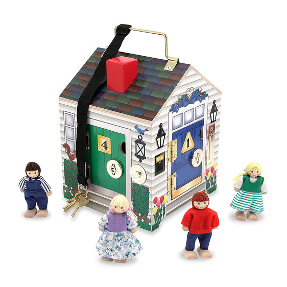 Wooden Doorbell House, Melissa &amp; Doug