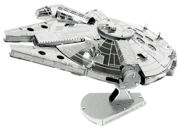 Millennium Falcon Star Wars Metal 3D Fascinations