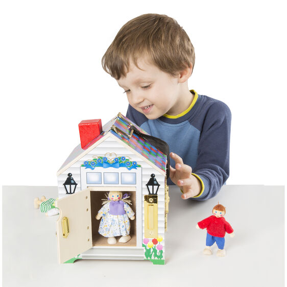 Wooden Doorbell House, Melissa &amp; Doug