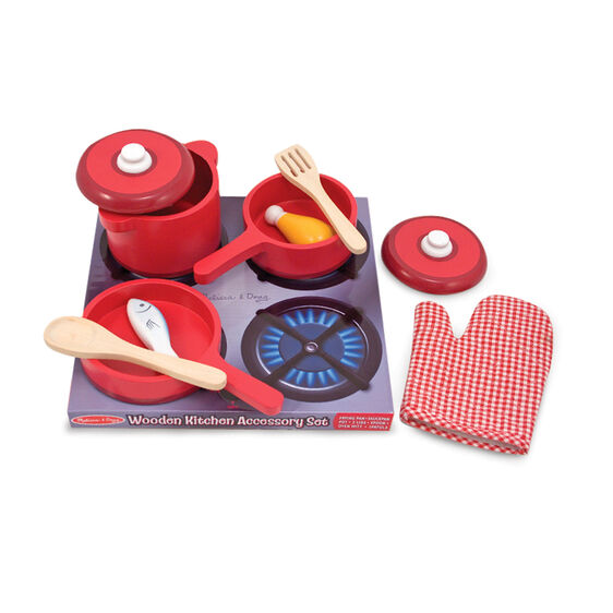 Wooden Kitchen Accessory Set, Melissa &amp; Doug