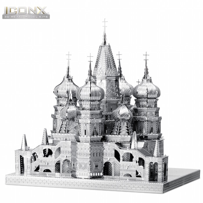 Catedral de San Basilio Iconx Metal 3D, Fascinations