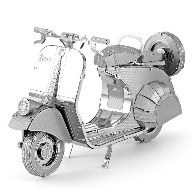 Classic Vespa 125 Metal 3D Fascinations