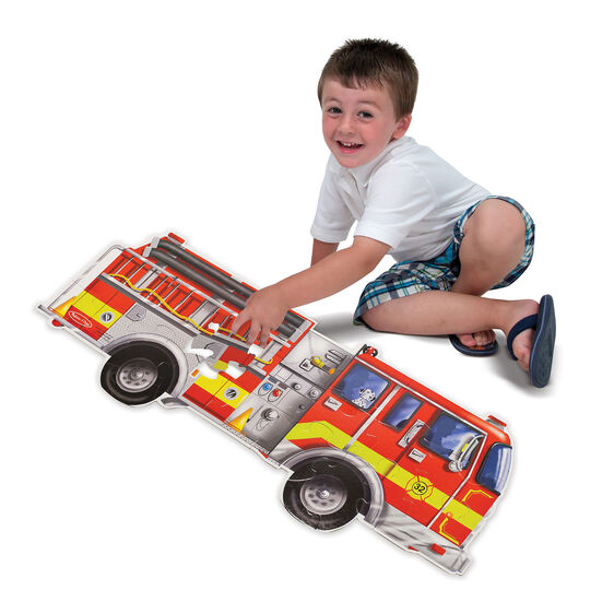 RC Fire Engine floor puzzle 24p. jumbo, Melissa &amp; Doug