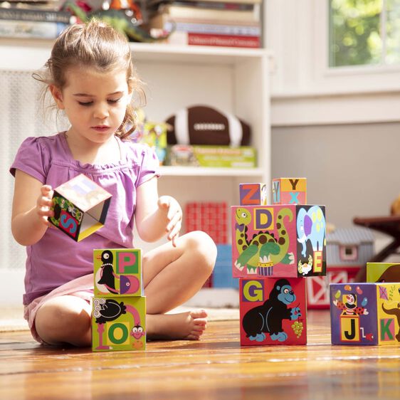 Alphabet Nesting and Stacking Blocks, Melissa &amp; Doug