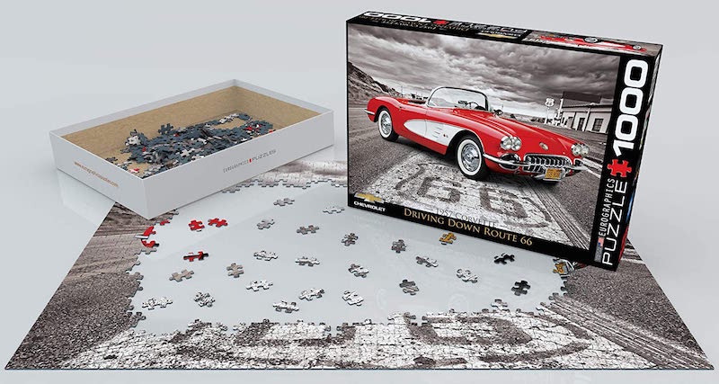 RC 1959 Corvette 1000p. Eurographics