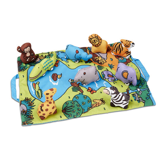 Take-Along Wild Safari Play Mat, Melissa &amp; Doug