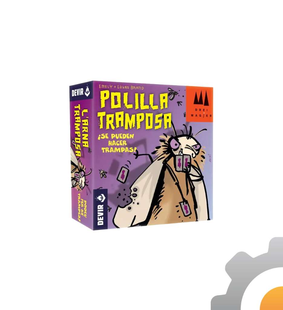 La Polilla tramposa, juego de cartas Devir
