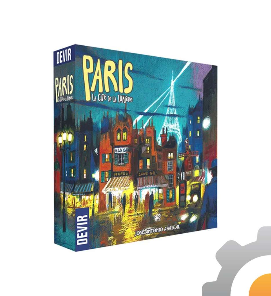París La Cité de la Lumiére, juego de mesa Devir