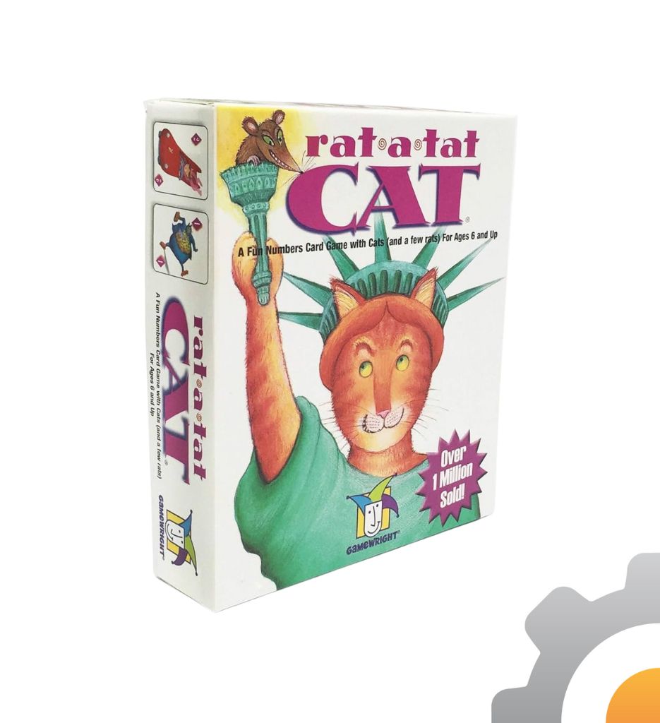 Rat a tat Cat, juego de cartas Gamewright