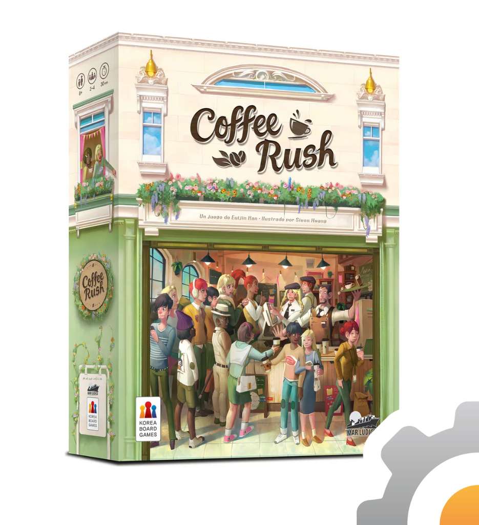 Coffee Rush, juego Korea Board Games