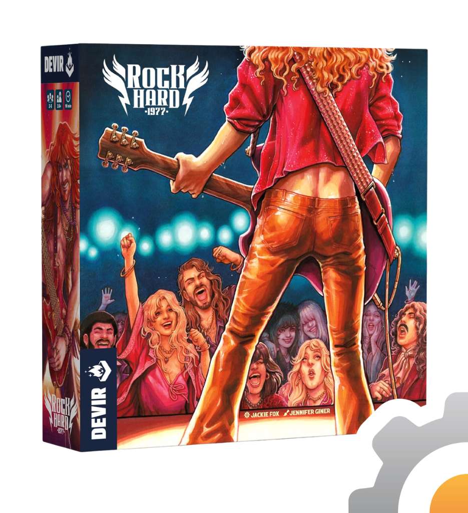 Rock Hard 1977, juego de mesa Devir