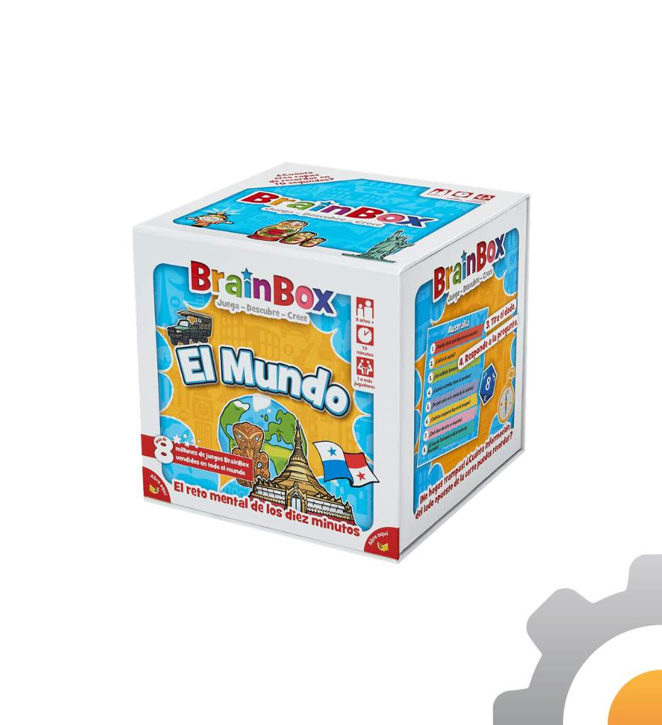 BrainBox: El Mundo, juego Asmodee