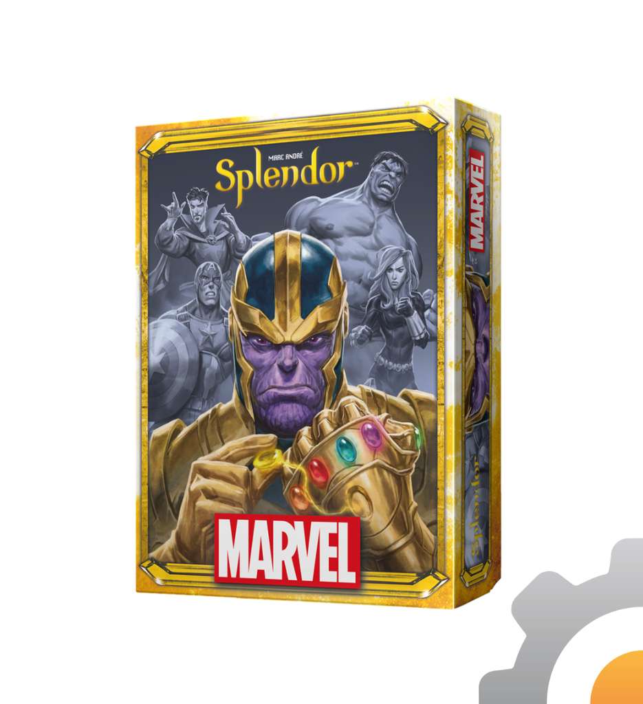 Splendor Ed. Marvel, juego de mesa Asmodee