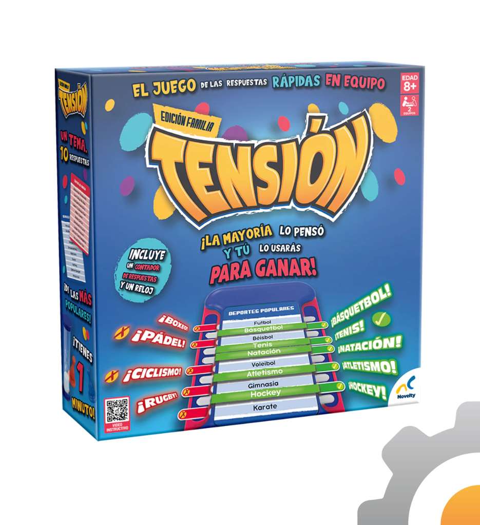 Tensión, juego de mesa Novelty