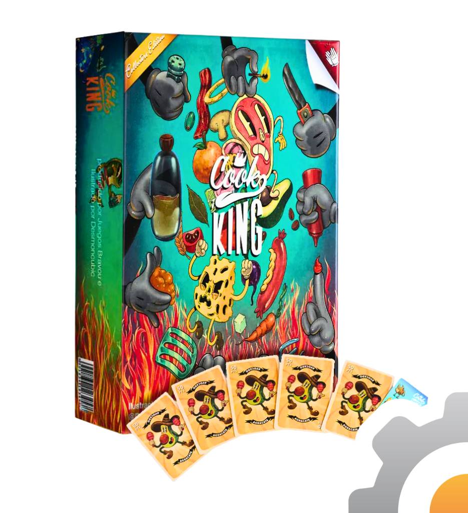 Cook King + Exp. Aguacate, juego de mesa Bravou Games