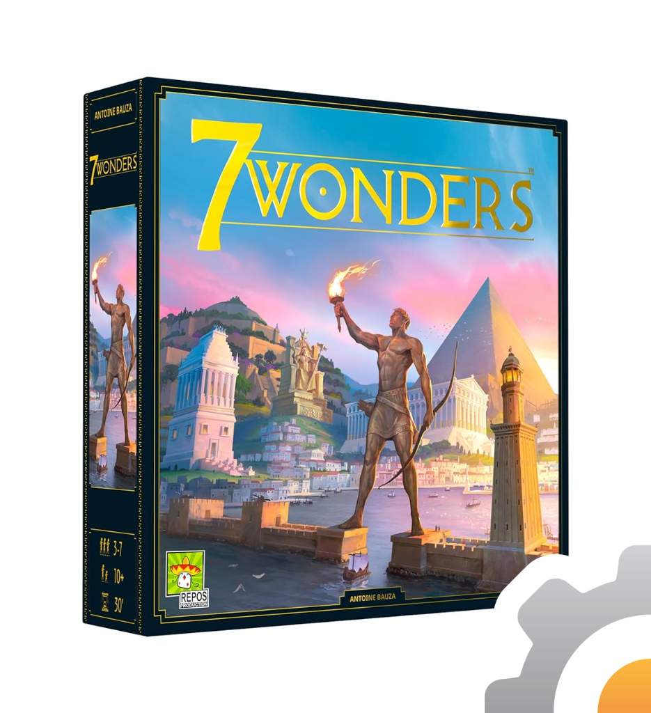 7 Wonders, juego de mesa Asmodee