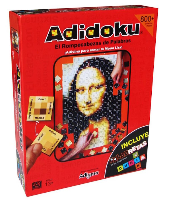 Adidoku Mona Lisa Rompecabezas Juego De Mesa Ludika Ingenioz Morelia